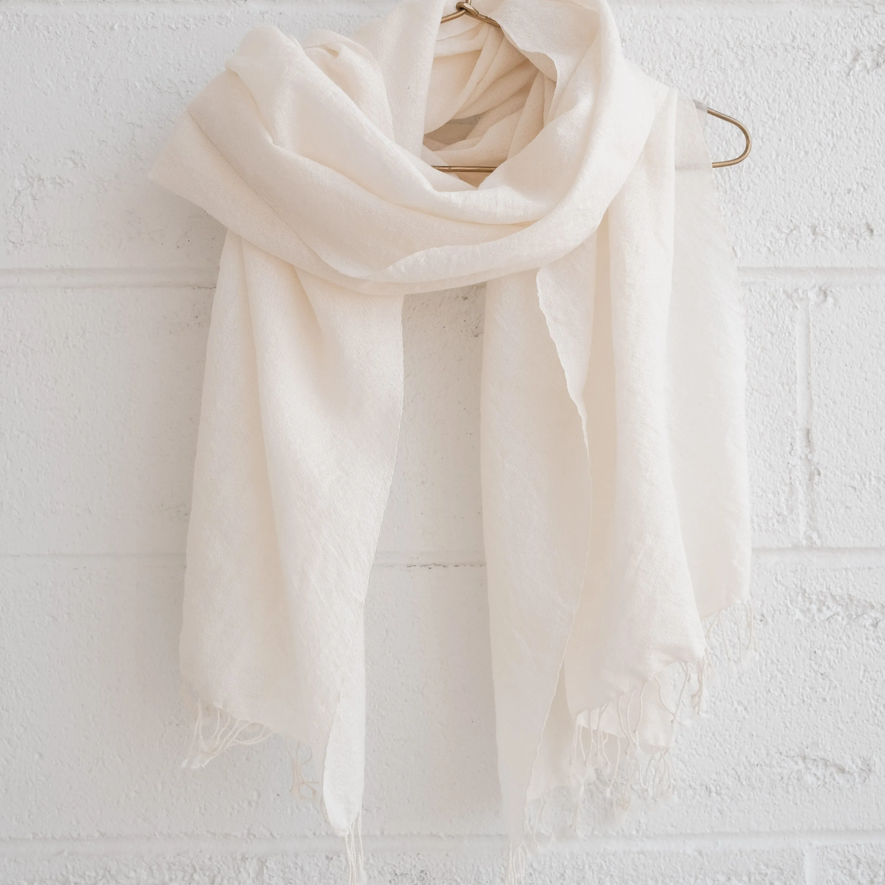 Scarves - Merino Wool Handwoven with Tassels (6 pack)