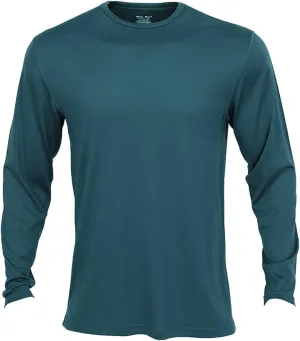 SHEEP RUN 100% Merino Wool Men's Wicking Breathable Base Layer Hiking Running Long Sleeve Shirt