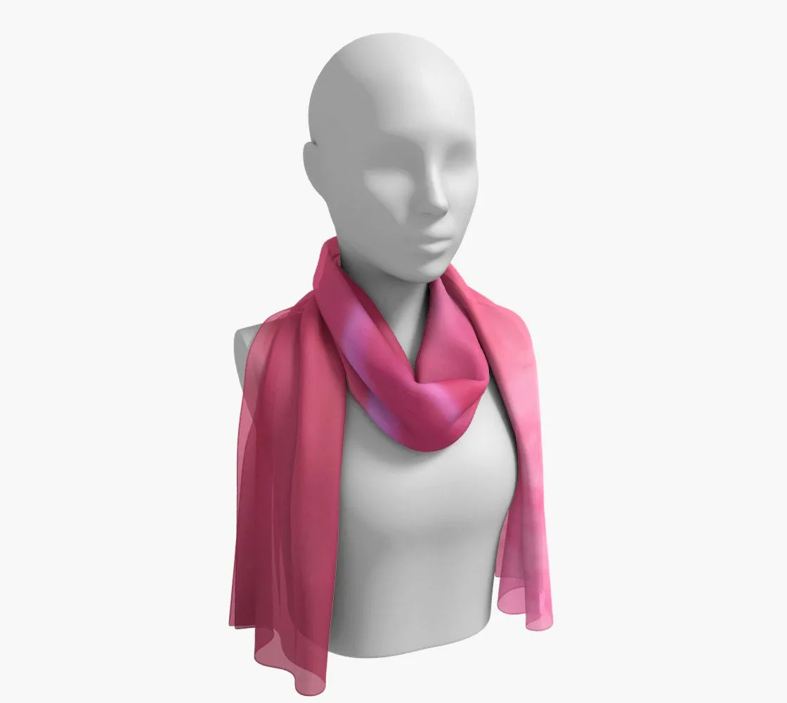 Soft Rose Long Scarf