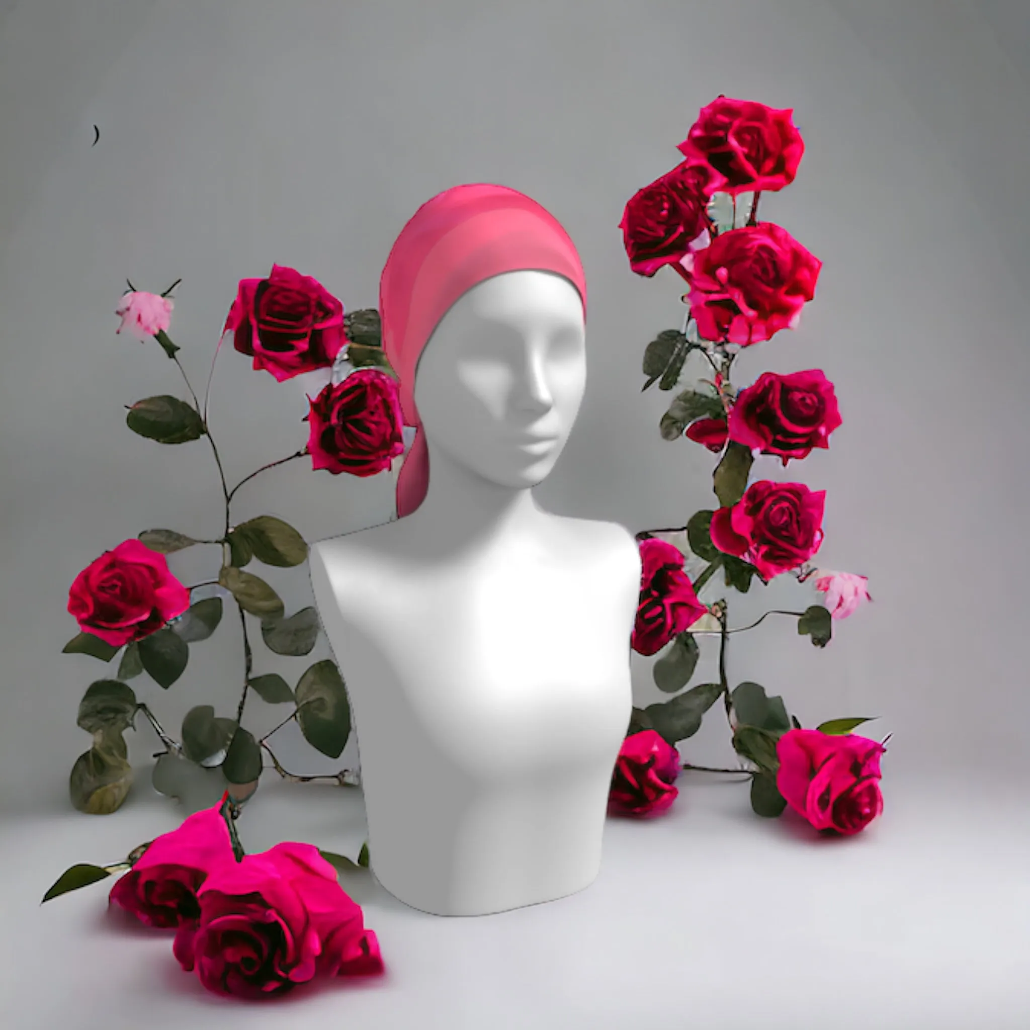 Soft Rose Long Scarf