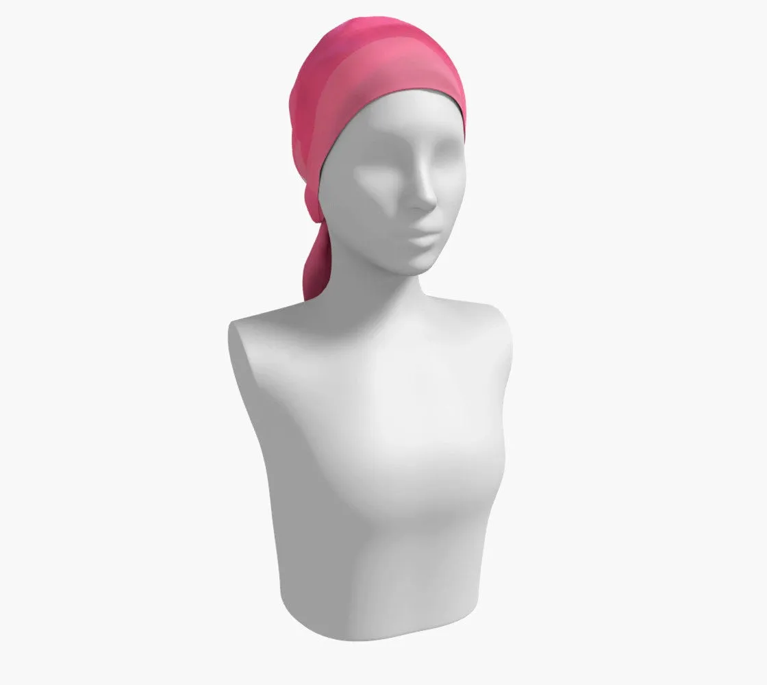 Soft Rose Long Scarf