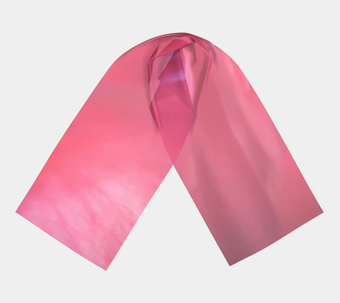 Soft Rose Long Scarf