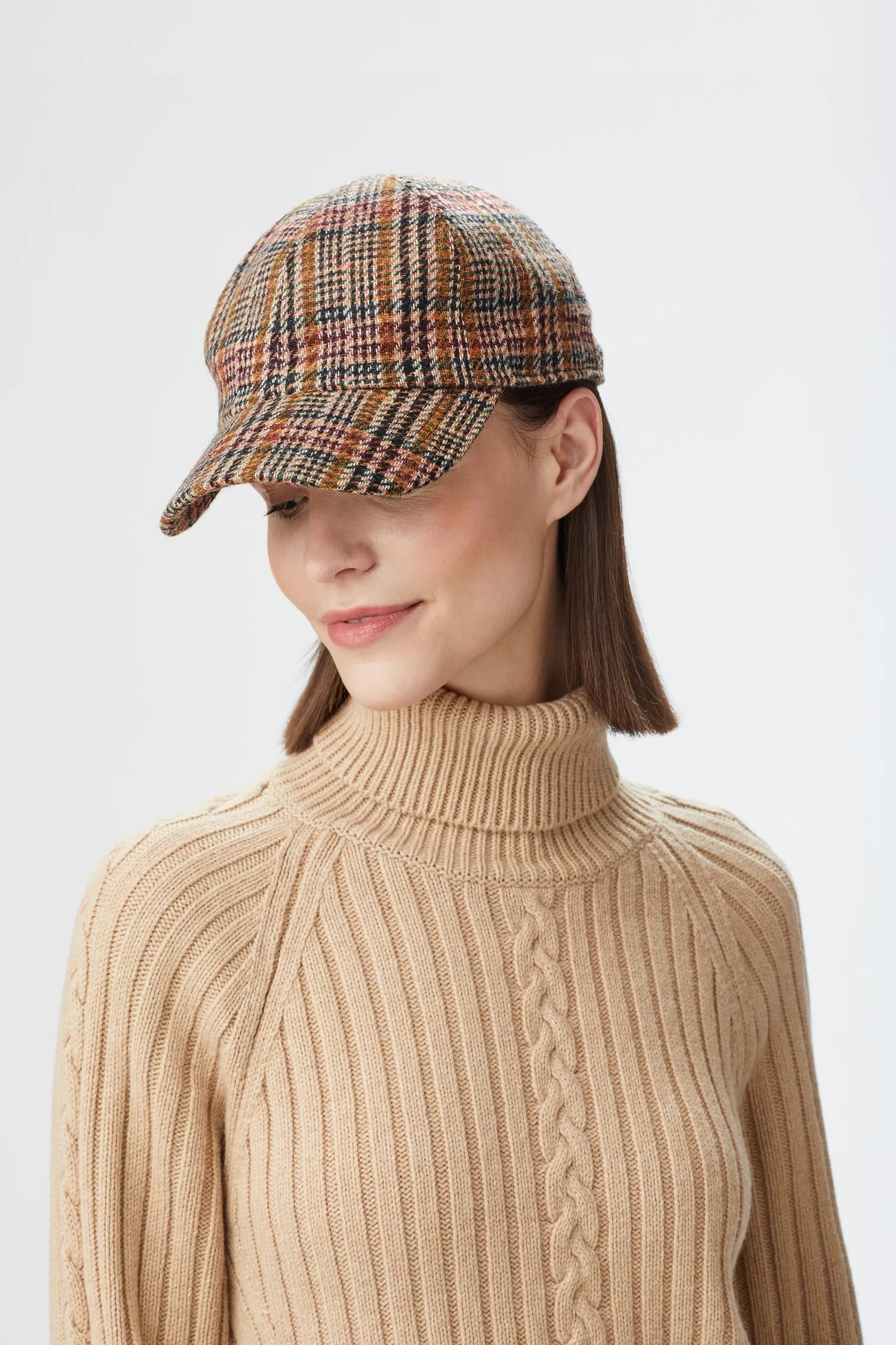 Stockholm Check Baseball Cap