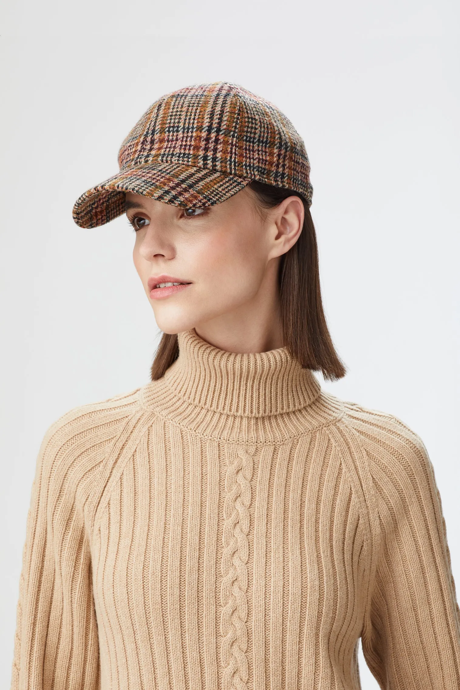 Stockholm Check Baseball Cap