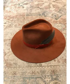 Stockman Fedora Rust