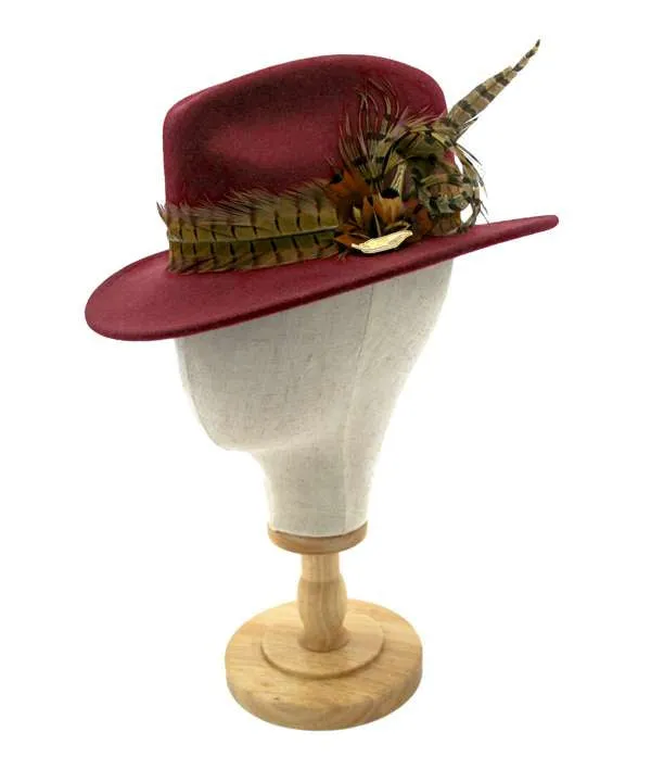 The Isabella in Wine (Pheasant Feathers)