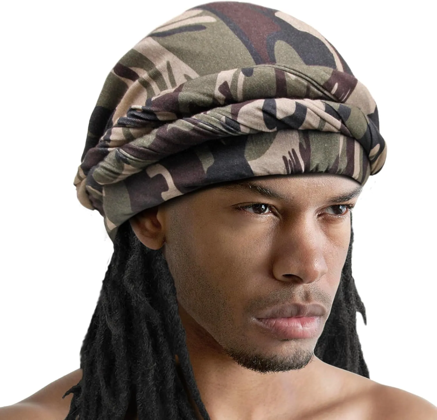 Titan Silk Satin Lined Turban Durag 1pc,