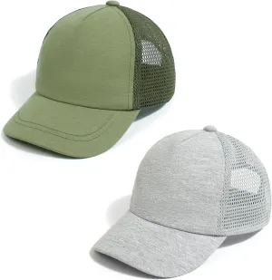 Toddler Boys Baby Girls Baseball Hats Kids Boy Caps Toddler Sun Hats for Summer Adjustable Hat 0-5 T