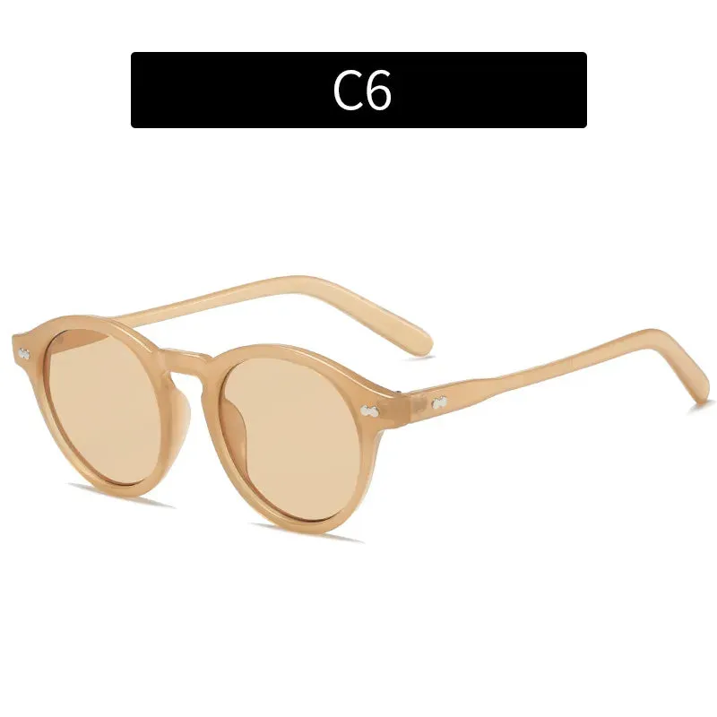 Unisex UV400 Retro Round Sunglasses