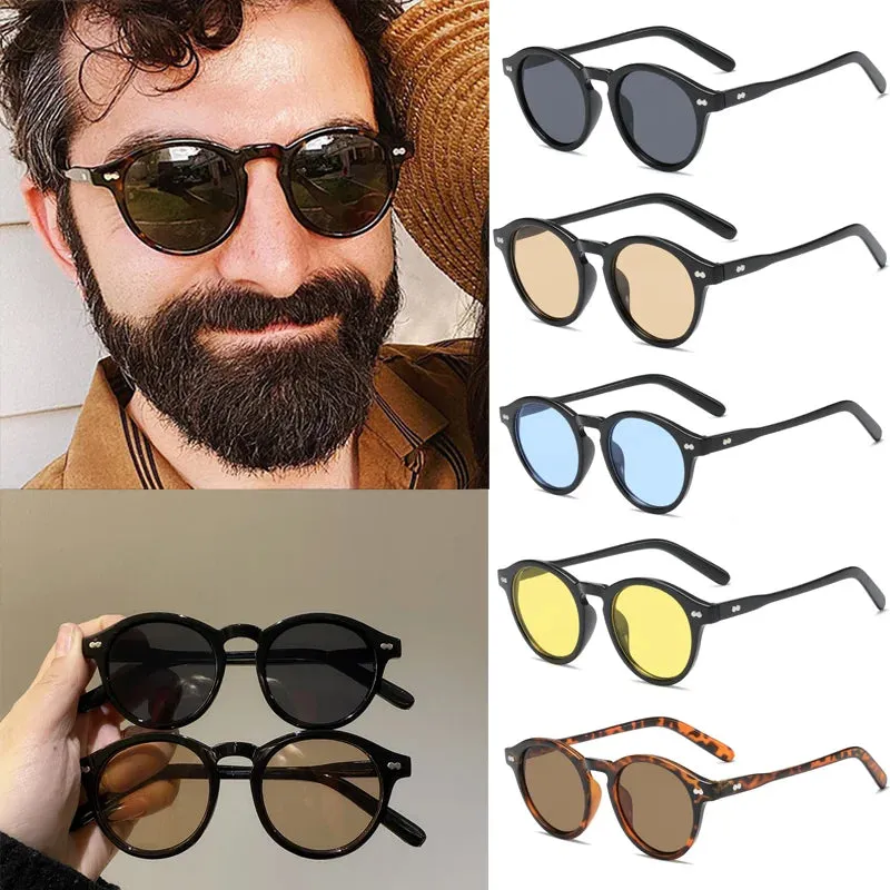 Unisex UV400 Retro Round Sunglasses