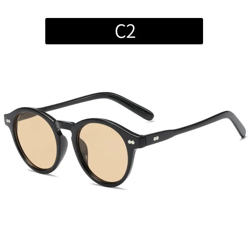 Unisex UV400 Retro Round Sunglasses