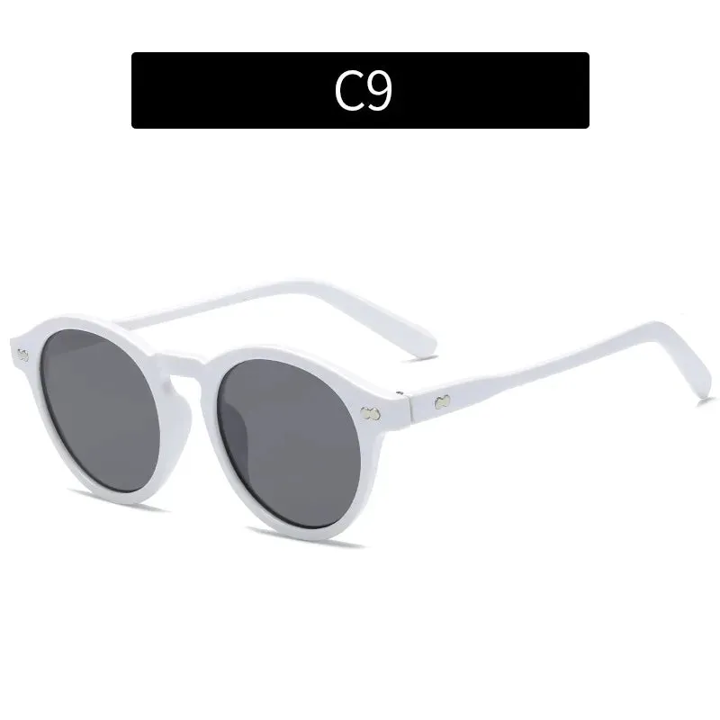 Unisex UV400 Retro Round Sunglasses