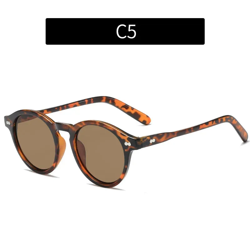Unisex UV400 Retro Round Sunglasses