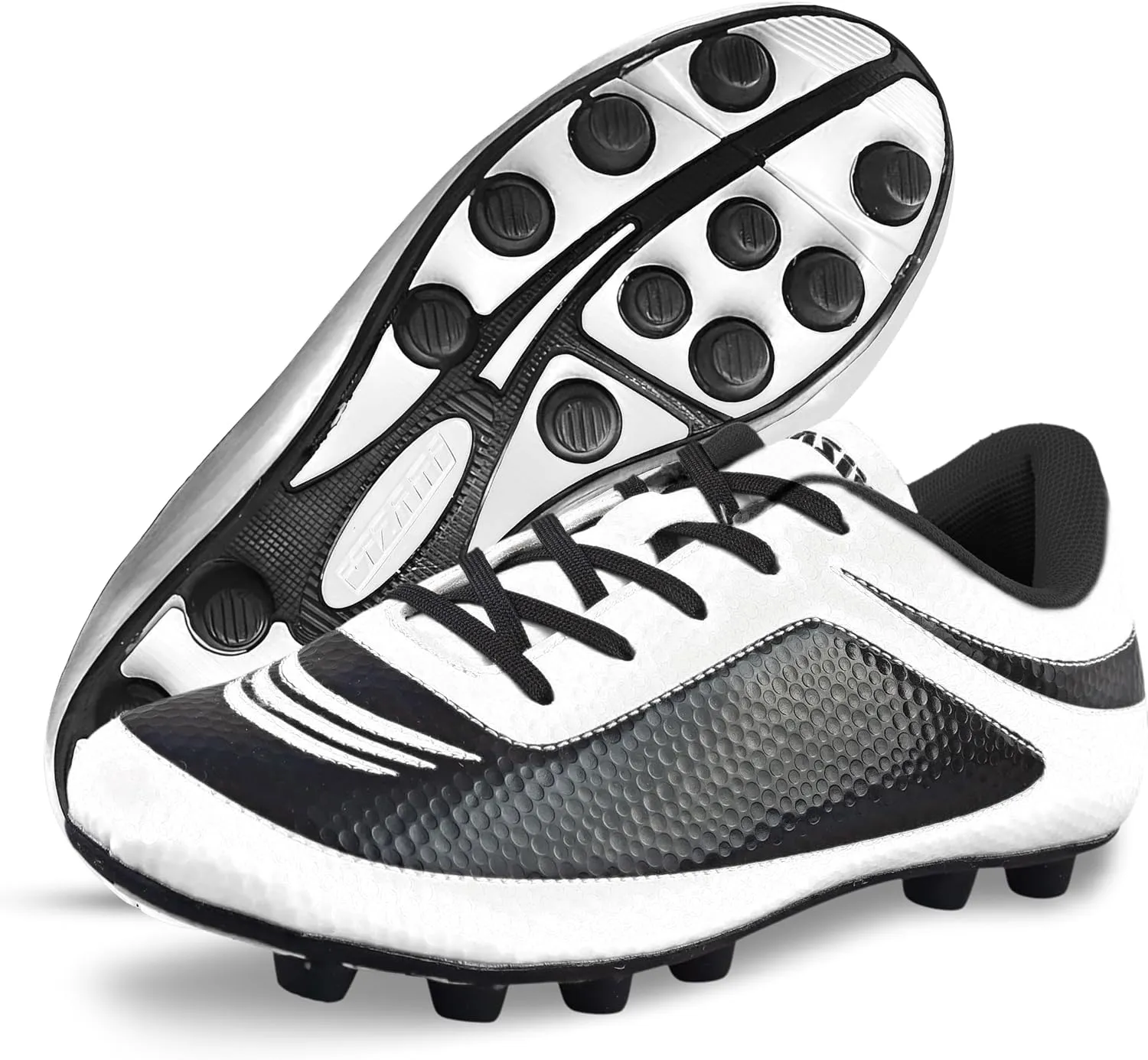 Vizari USA Boys Girls Soccer Cleats | Youth Firm Ground Athletic Outdoor Football Shoes for Toddler, Little Kid, Big Kid | Lightweight & Durable