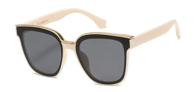 Womens Designer Cat Eye sunglasses with Thick Rim
